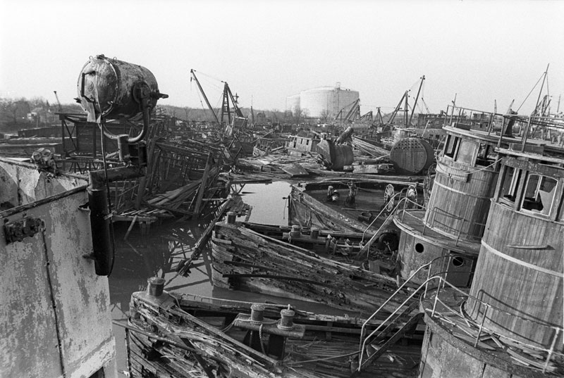 The Ship Graveyard, Staten Island, N.Y.