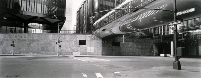 <i>Untitled #1 (Wall Street), </i>2001<i><br /></i>Iris Print <br />16 x 41 inches (40.6 x 104.1 cm); 26 x 51 inches (67.3 x 130.8 cm) framed<br />Edition of 5 + 2AP