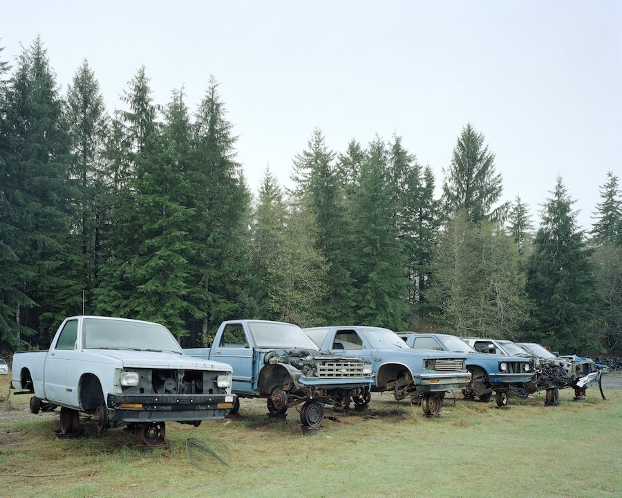 Junked blue trucks
Forks, Wash.
