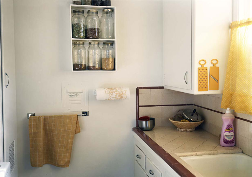 T.C.'s kitchen, Pico Boulevard, 1978 