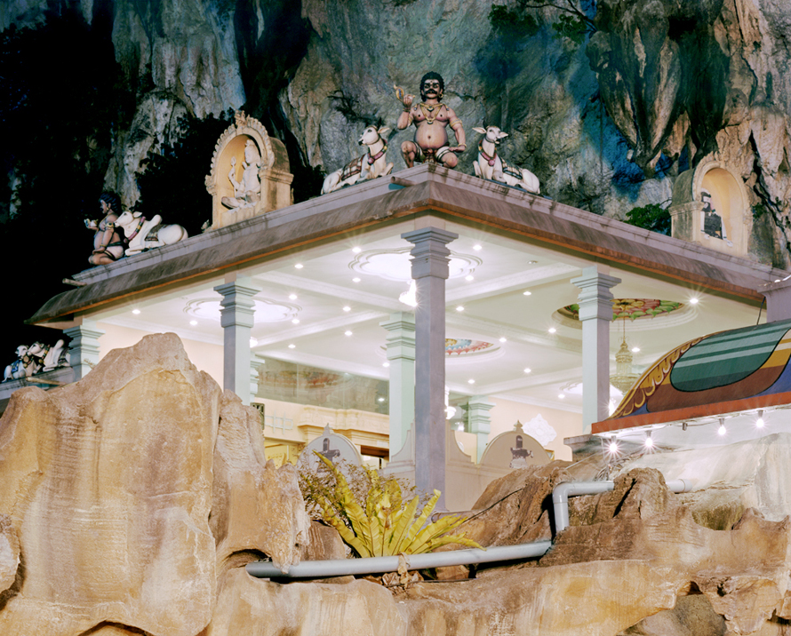 <em>Batu Cave Pavilion, Malaysia.</em> Fujiflex Lightjet C-Print, 29 x 36 inches.