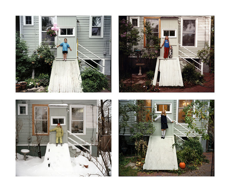 Four Seasons with White Border