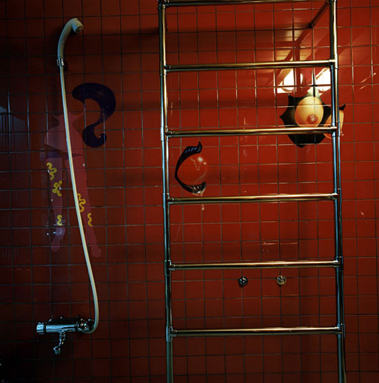 Red Bathroom, Hotel Adonis, Osaka 2004