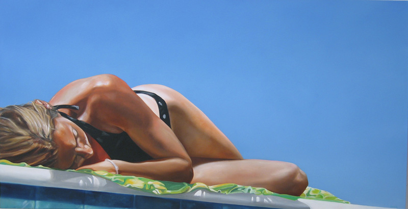 Renewal, oil on canvas, 36 x 70, 2006