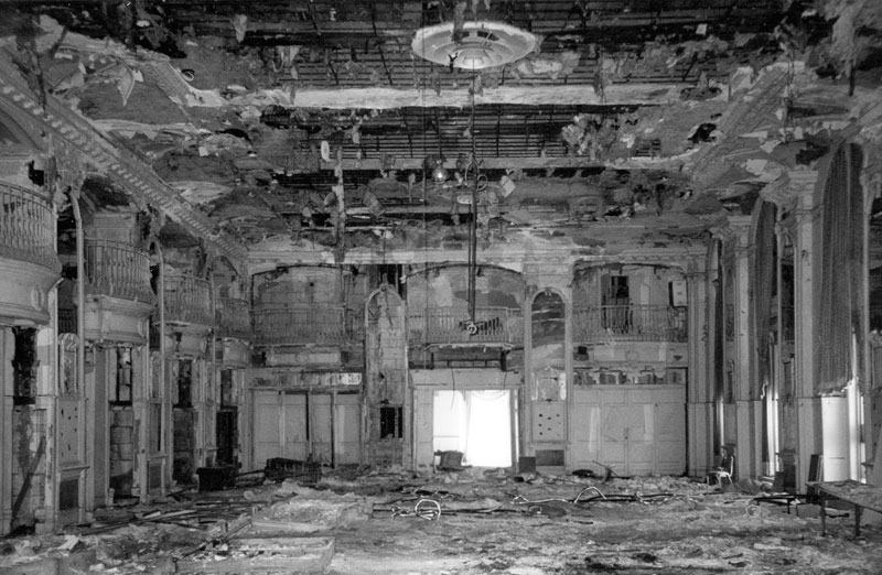 The Book-Cadillac Hotel, Detroit. Closed in 1984.