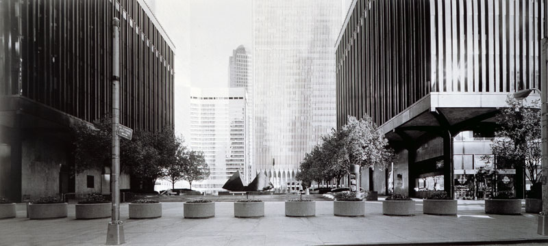 <i>Untitled #9 (Wall Street), </i>2001<i><br /></i>Iris Print <br />16 x 41 inches (40.6 x 104.1 cm); 26 x 51 inches (67.3 x 130.8 cm) framed<br />Edition of 5 + 2AP