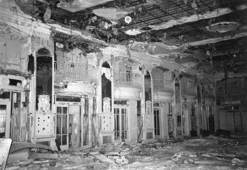 The Book-Cadillac Hotel, Detroit. Closed in 1984.