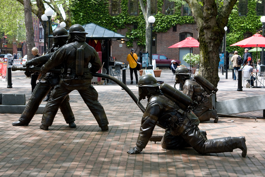<b>The Seattle Fallen Fighters Memorial</b><br /><br />
Location: <a href=