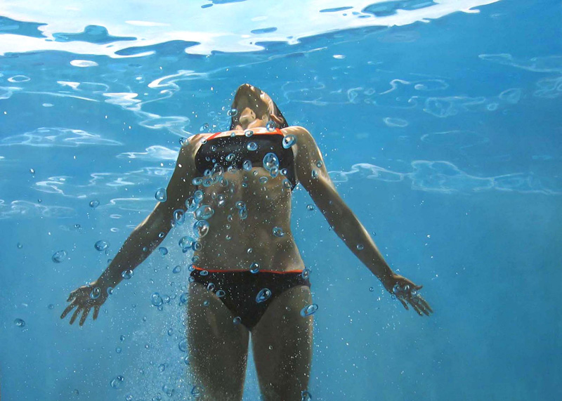 The Cleansing, oil on canvas, 42 x 60, 2006