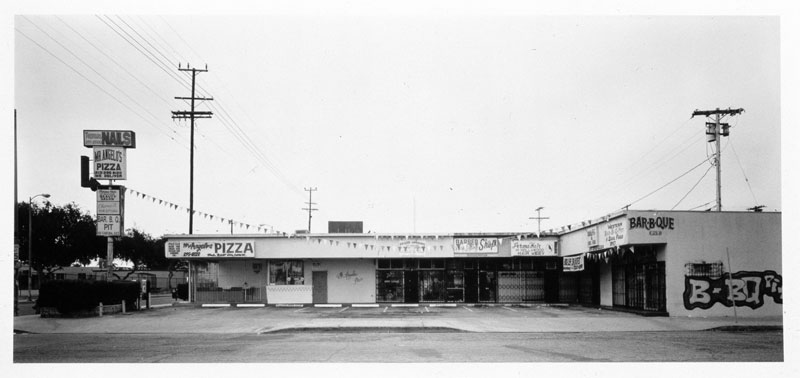 <i>Untitled #3 from “Mini Mall” series, </i>1997<i><br /></i>Iris Print<br />16 x 41 inches (40.6 x 104.1 cm); 26 x 51 inches (67.3 x 130.8 cm) framed<br />Edition of 5 + 2AP