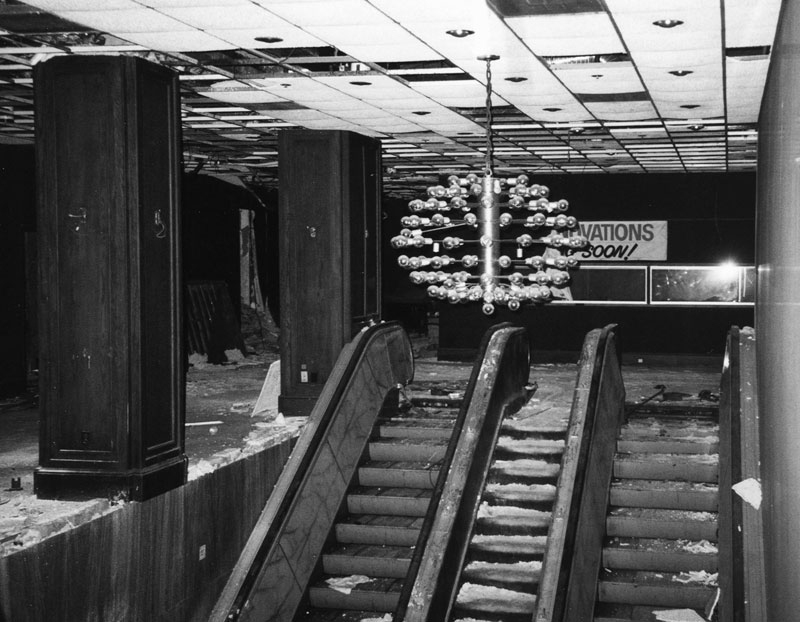 The Book-Cadillac Hotel, Detroit. Closed in 1984.