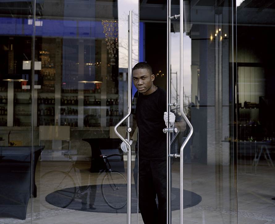 Untitled (Job Interview), The Piazza