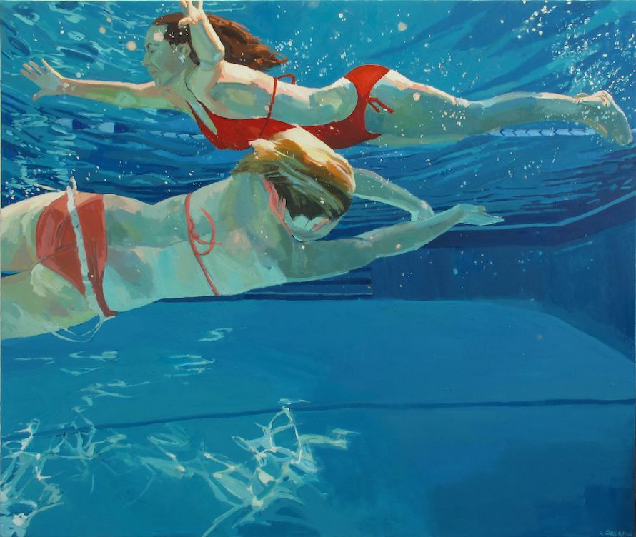 Endless summer, 72x84”, oil on canvas