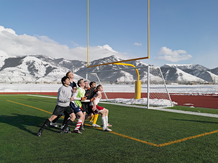 Soccer Practice, Star Valley Braves, Afton, Wyo. 2010