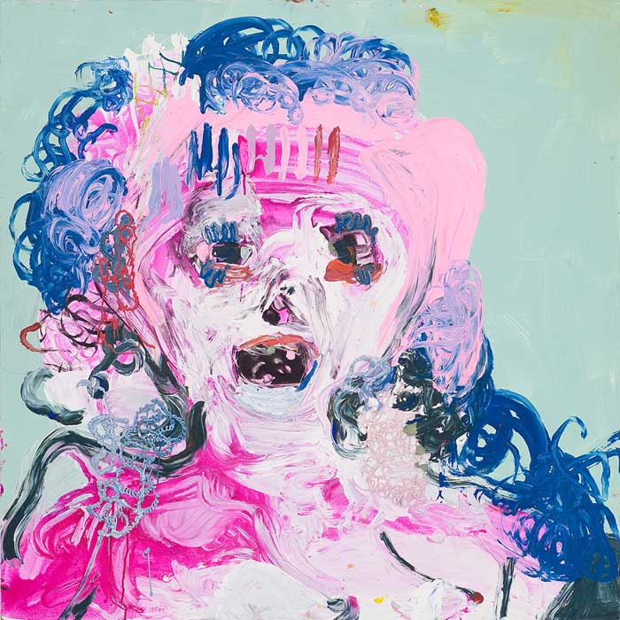 Duchess, 2011, acrylic and oil on canvas