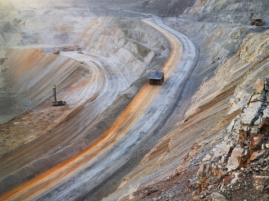 Surface Mining, Newmont Mining Corporation, Carlin, Nev. 2012