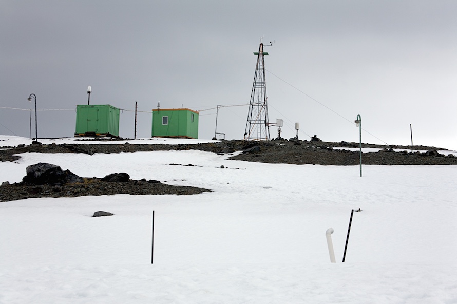The Commandante Ferraz Antarctic Station, King George Island, Antarctica, December 2007.