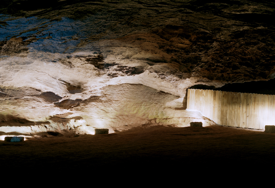 <em>The Lost Sea, Tenn.</em> Fujiflex Lightjet C-Print, 27 x 40 inches.