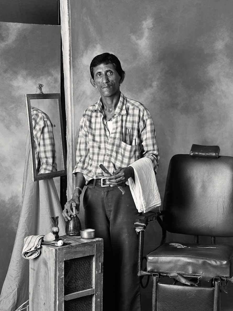 Street barber II, 2012 