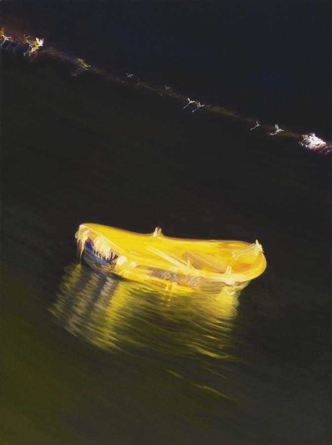 Saloniki, 2010, oil on linen, 47.25x35.5”
