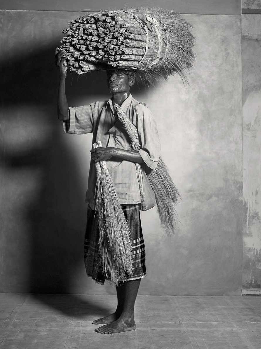 Cane-basket maker/seller, 2011