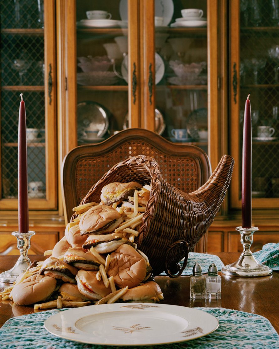 Burger Totem, 2011, archival pigment print