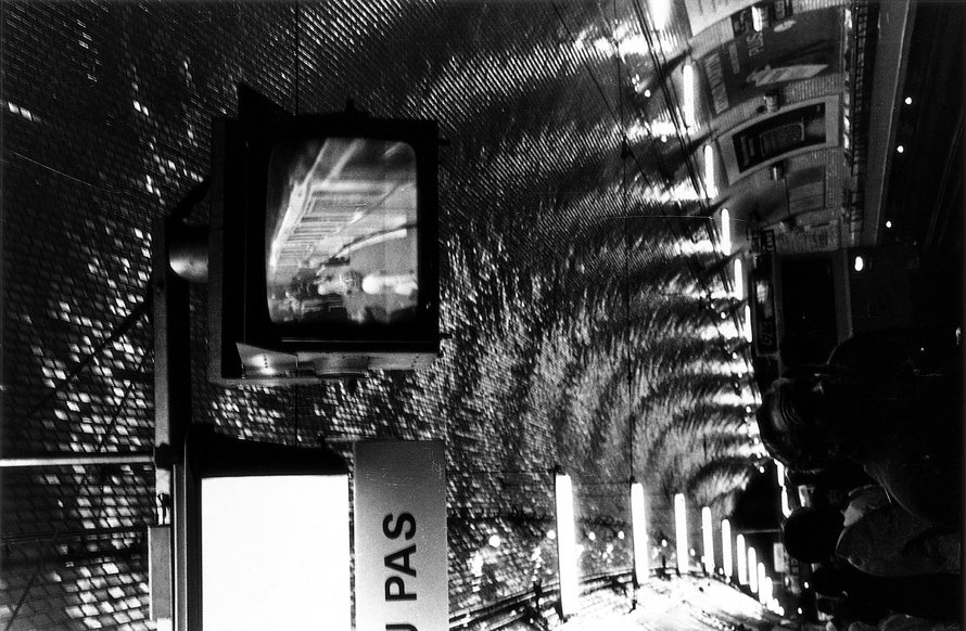 Takuma Nakahira. From the series Circulation: Date, Place, Events. Untitled, 1971. Gelatin silver print © Takuma Nakahira, courtesy Yossi Milo Gallery, New York.