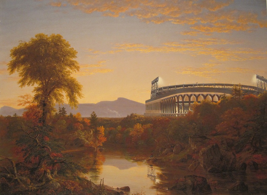 Catskill Creek, Citi Field (Thomas Cole), 2012