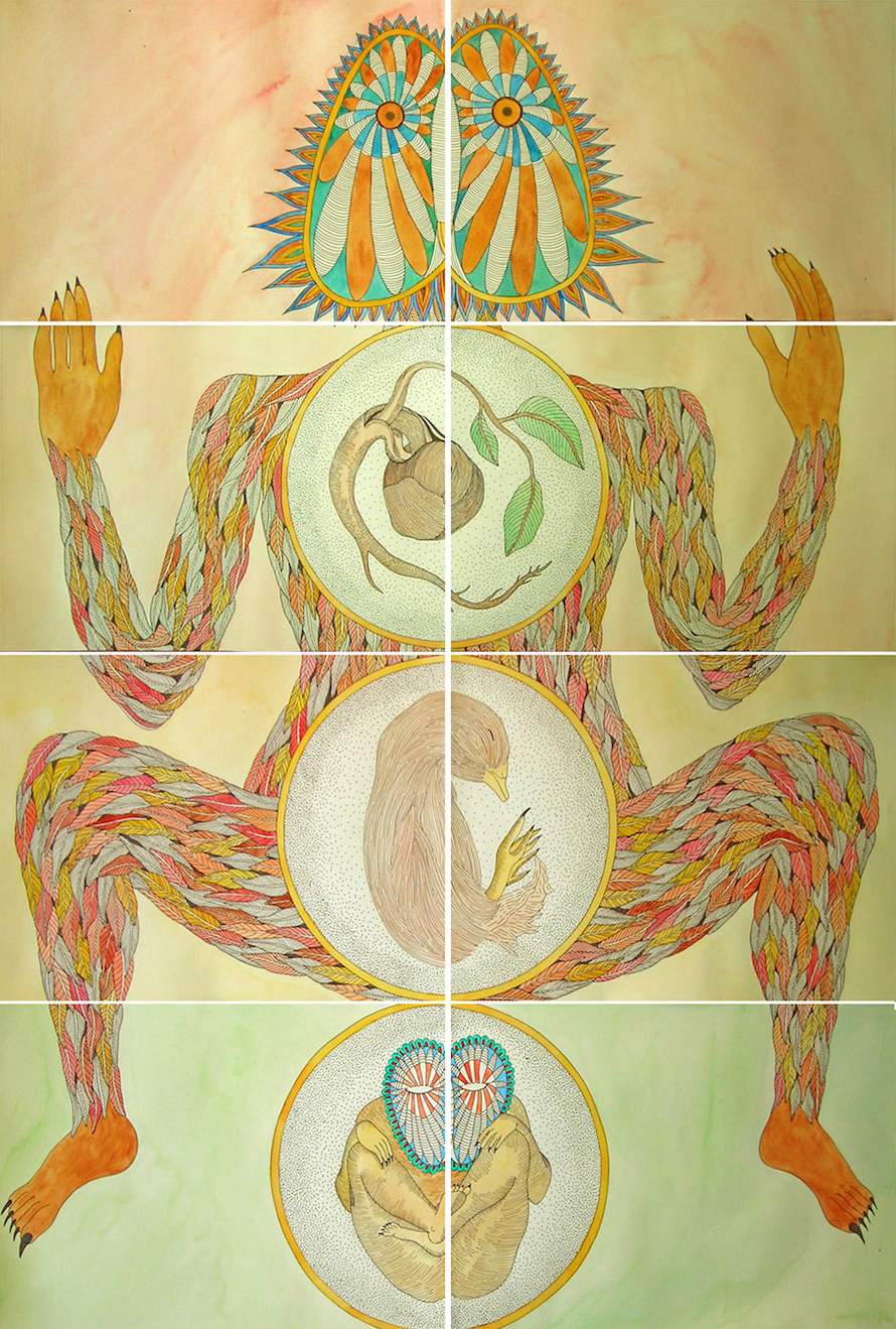 Emergence, 2012, 100 x 70 cm