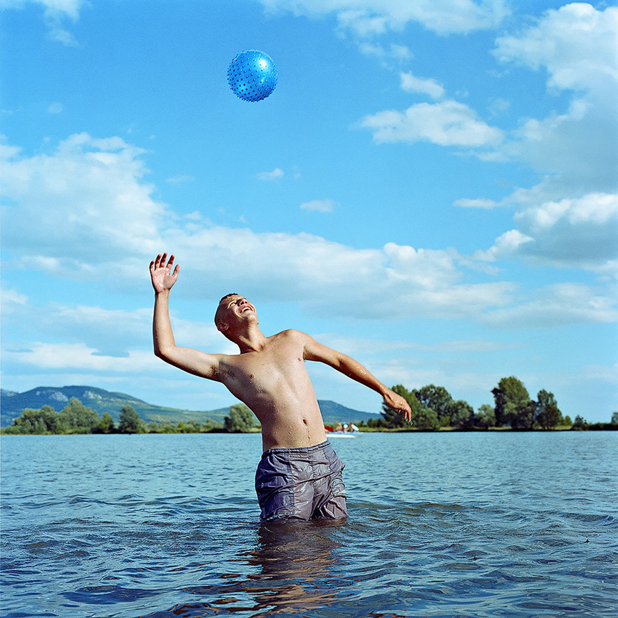 © Evžen Sobek, <em>Untitled (Boy With Ball)</em>, 2007. Courtesy of ClampArt, New York City.