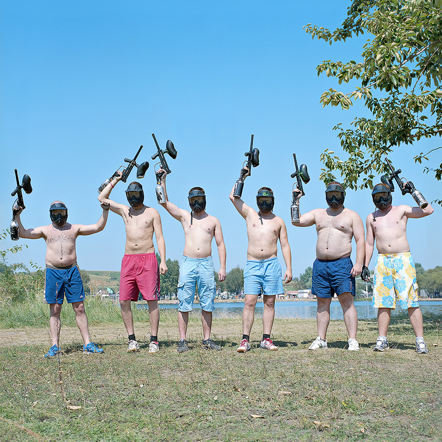 © Evžen Sobek, <em>Untitled (Guys With Guns)</em>, 2009. Courtesy of ClampArt, New York City.