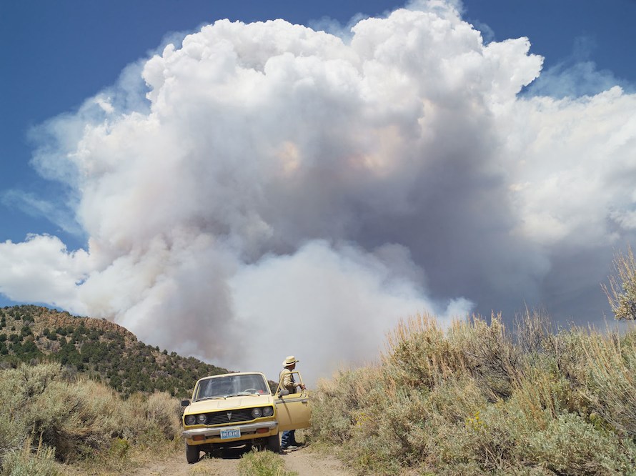 George Chasing Wildfires, Eureka, Nev. 2012