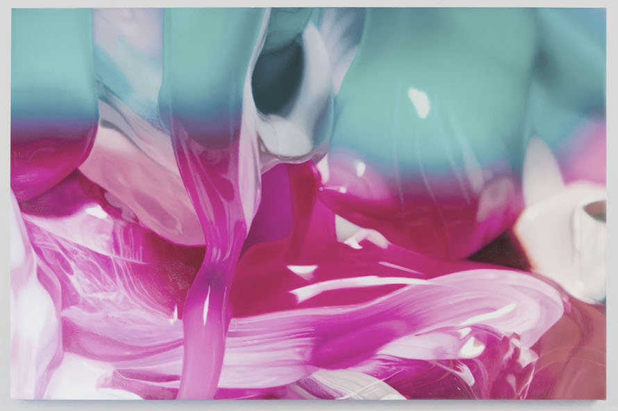 Like Frozen Food My Love Will Last Forever, 2013, oil on canvas, 60 x 90 inches