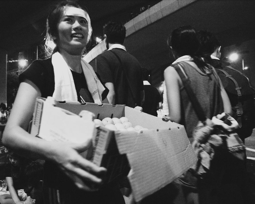 “Fresh apples! Take as many as you'd like!