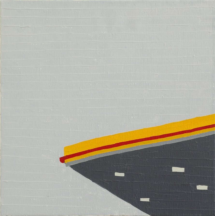 Shell, 2013, oil on linen, 40 x 40cm.