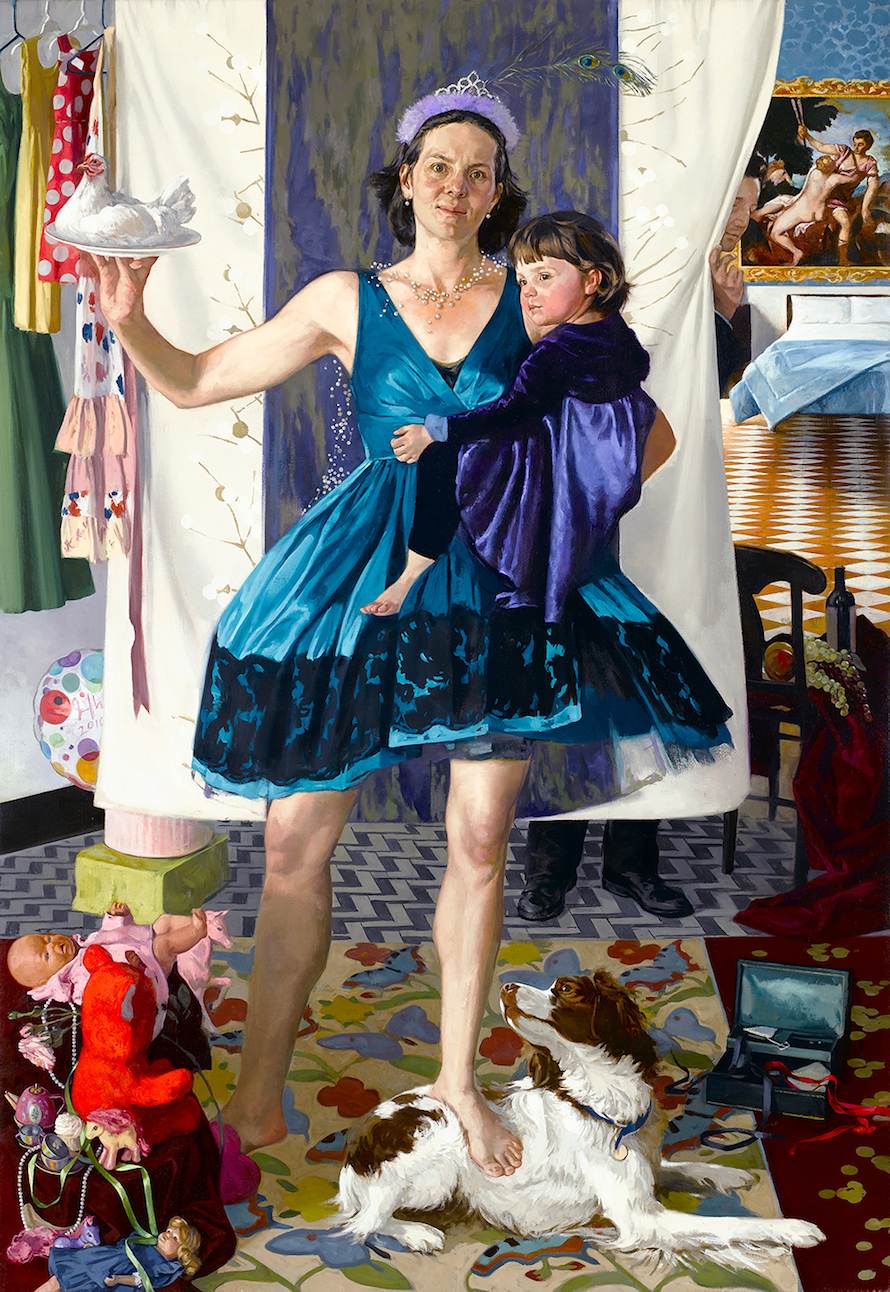 Portrait as an Allegory of Fidelity, 2010, 52 x 36