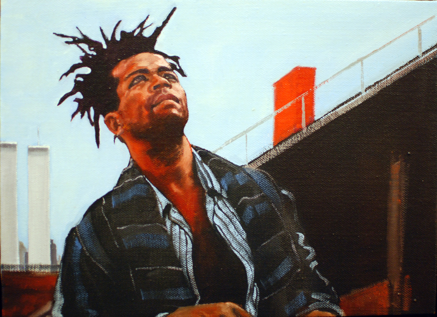 Basquiat (In Bliss), 2012. Courtesy the artist and Cristin Tierney Gallery.