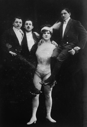 Katie Sandwina (1884–1952), born Katharina Brumbach in Vienna, Austria.