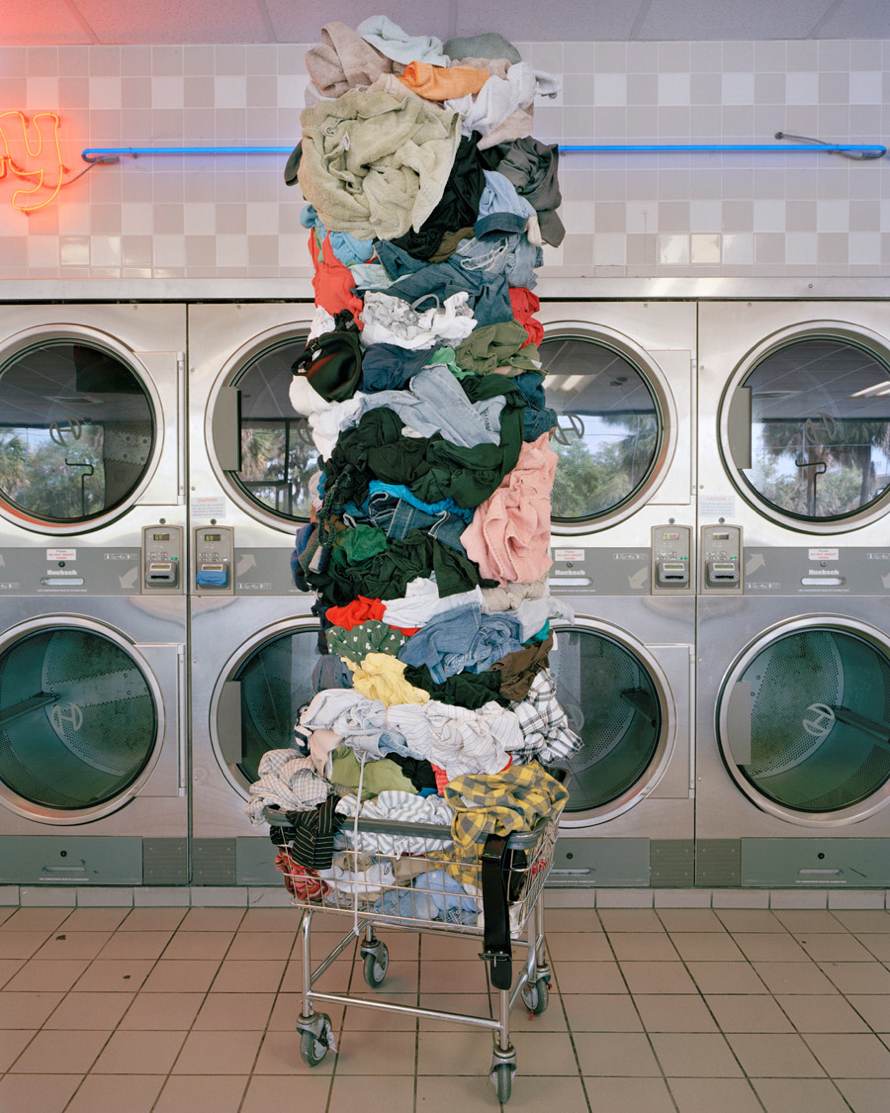 Laundry Totem, 2011, archival pigment print
