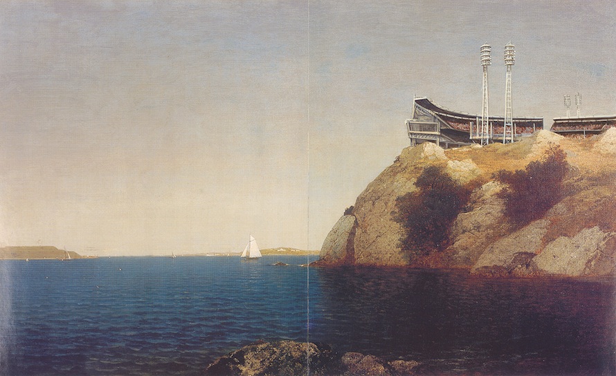 Marine Off Big Rock, Splash Hit Cove (John Frederick Kensett), 2012