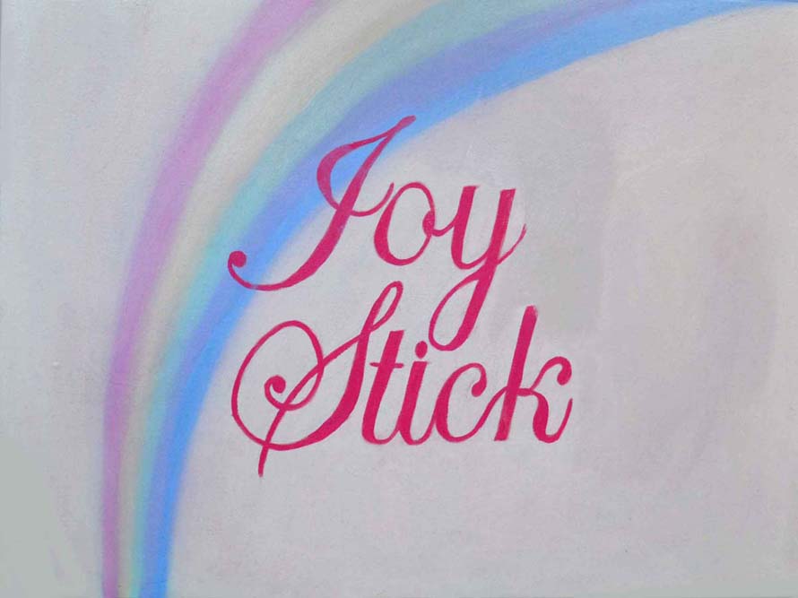 Joystick, 2012. Oil on cotton duck, 18 x 24 inches.