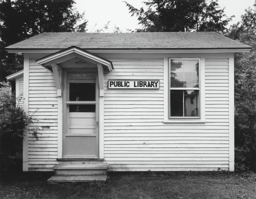 The nation's smallest library (now closed), Hartland Four Corners, Vt., 1994. 