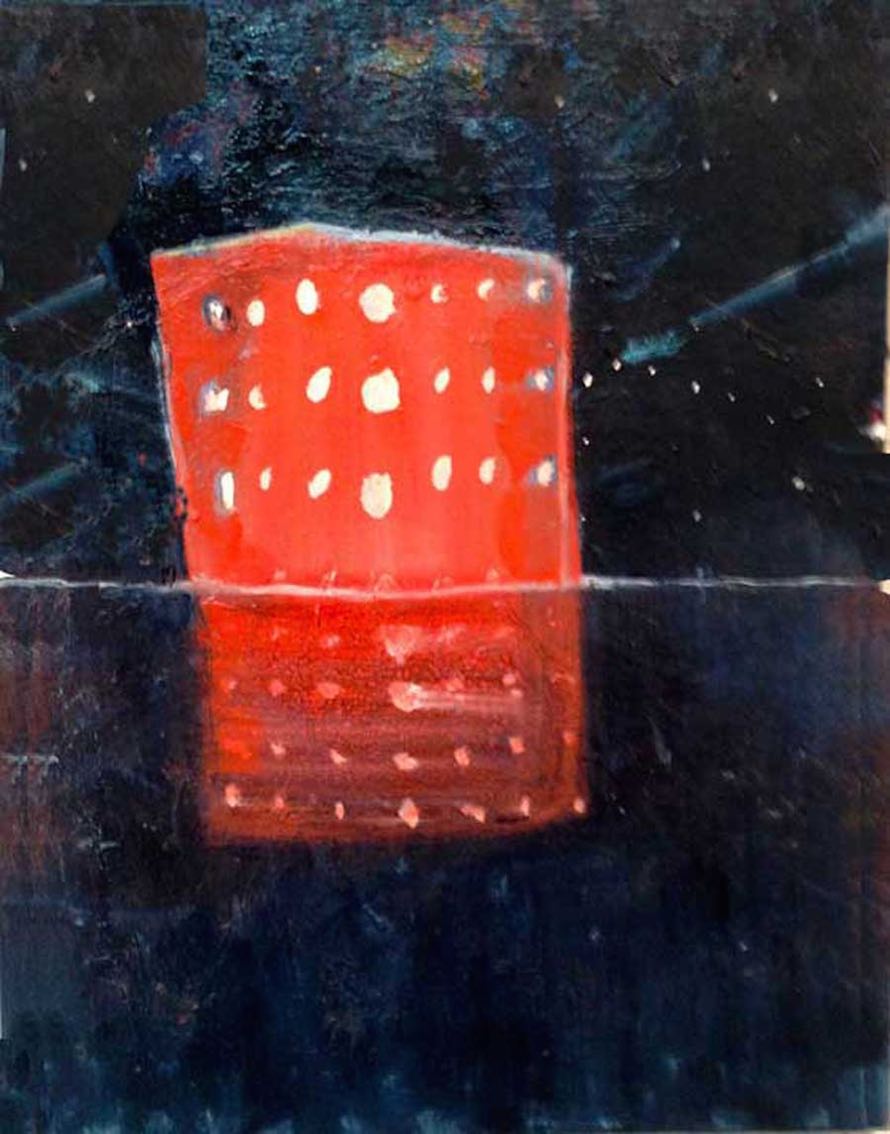 Red Reflection, 2014, oil on canvas, 20” x 16”, courtesy of the artist.