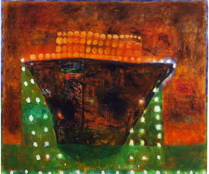 Sargasso, 2012, oil on canvas, 56” x 66”, private collection, New York City.
