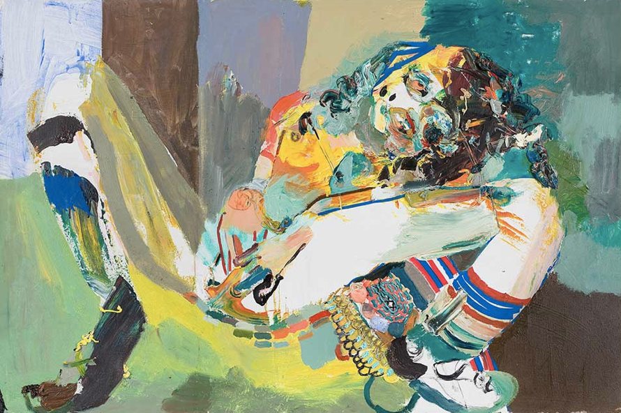 Scratchpad Version Two, 2011, acrylic and oil on canvas