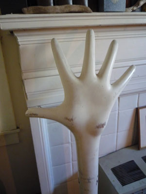 The hand that says stop