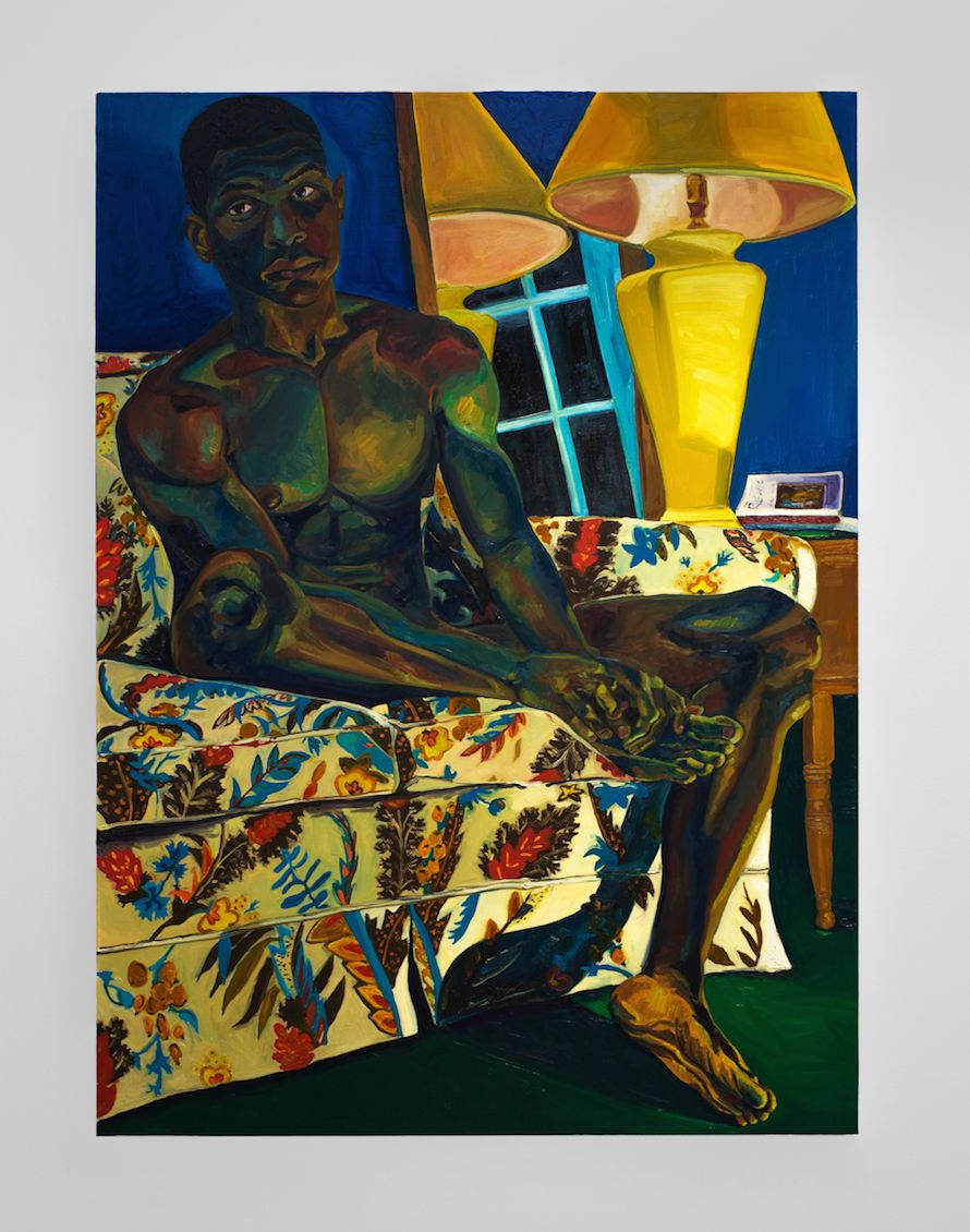 Jonathan, 2014, oil on canvas, 72 x 54 inches, copyright © Jordan Casteel.