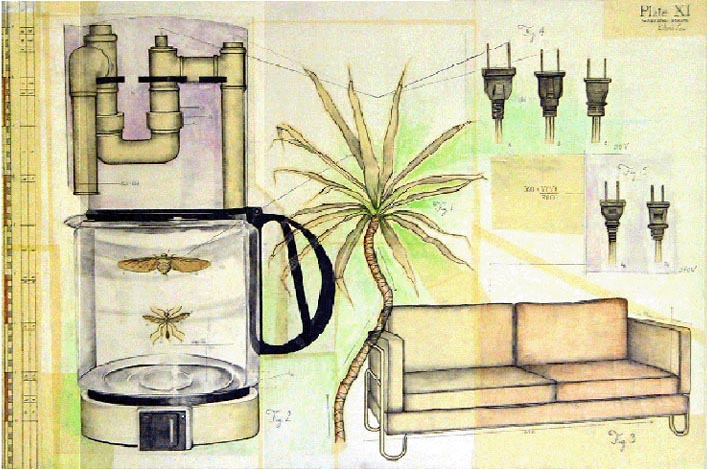 Waiting Room, 36 in. x 24 in.