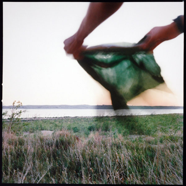 My shirt, Lake Oahe, South Dakota, July 2002