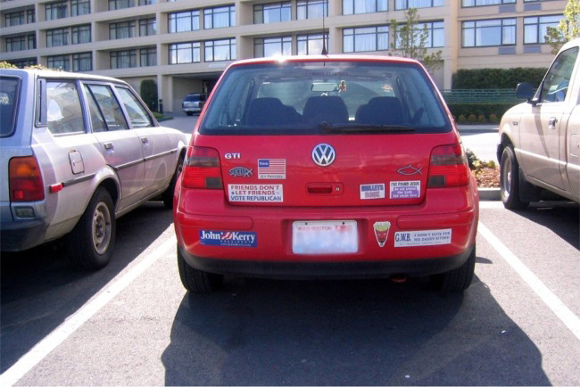 <b>Kerry Good</b><br />Seattle resides in one of the bluest counties in the nation. Folks here took Bush’s re-election hard.<br /><br />Mileage: 2.1 of 6.0